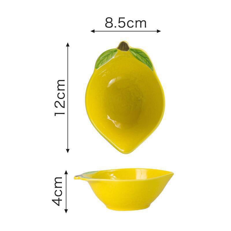 Bát Ăn Dặm Kiểu Nhật Gốm Sứ Cho Bé 5-6 Tháng Hình Hoa Quả Dễ Thương Chịu Nhiệt Cao An Toàn Cho Bé