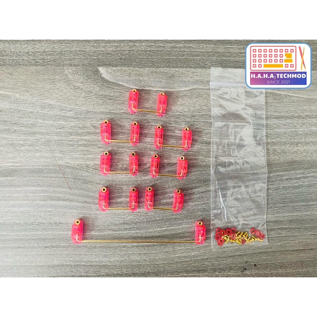 Bộ Stab PCB Mount Screw-in  Dùng Cho Bàn Phím Cơ
