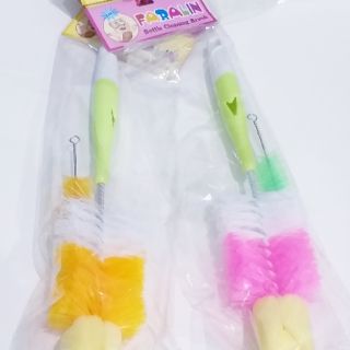Bộ 2 chi tiết cọ rữa bình sữa cho bé (1 lớn,1 nhỏ)