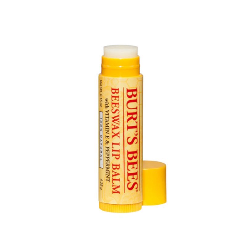 Son dưỡng Burt's Bee's Natural Moisturizing Beeswax Lip Balm