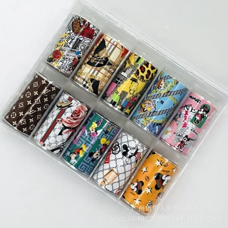 Foil dán móng hoạ tiết Mickey Thiên Di Nail