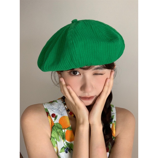 Mũ Nồi Kiểu Họa Sĩ Hình Đám Mây Nhỏ Xinh Thời Trang Hàn Quốc Cho Nữ