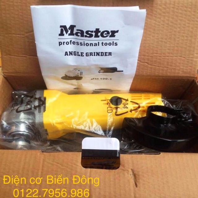 Máy mài 🌈 FREESHIP🌈 Máy mài 1 tấc MASTER 850W chuyên dùng để mài và cắt sắt, tường, gỗ, tôn.