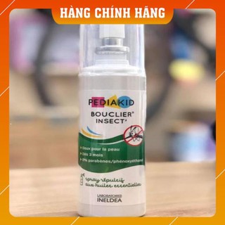 Xịt chống muỗi Pediakid cho bé 3m của Pháp - chai 100ml