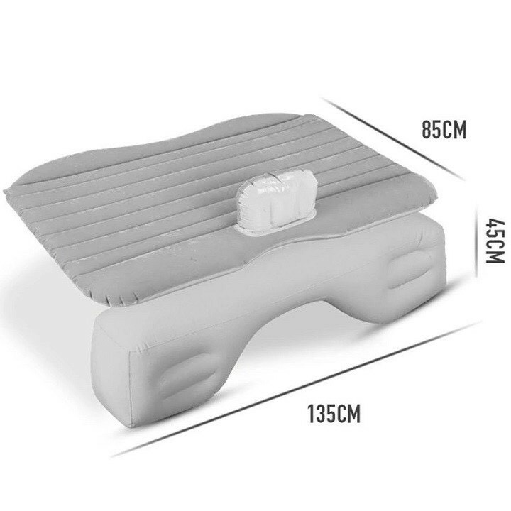 Đệm hơi, Giường hơi trên ô tô⚡️Hàng Cao Cấp⚡️ Loại chân rời tiện dụng,chất nhung cực êm min,thoải mái khi nằm