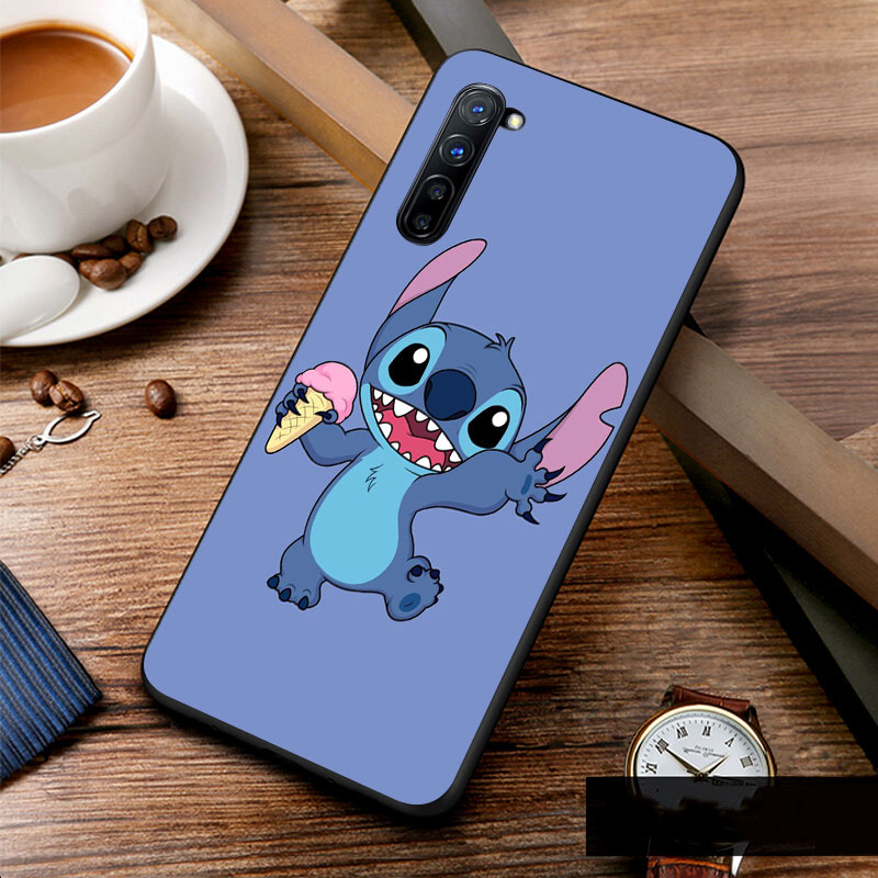 Ốp Điện Thoại Silicon Mềm Hình Lilo Stitch Cho Realme 5 5i 5s 6 6i 7 7i Pro 4g Yd72