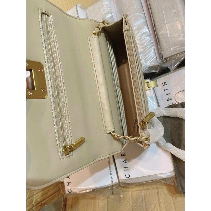 Túi Nữ Trám Be Size 20 Khoá Gập Bản Chuẩn