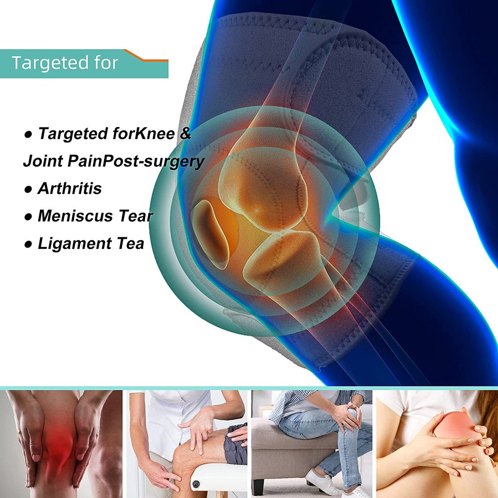 Bó Gối Thể Thao đai Trợ Lực Bảo Vệ đầu Gối Dùng Trong Bóng đá, Bóng Chuyền Các Môn Thể Thao