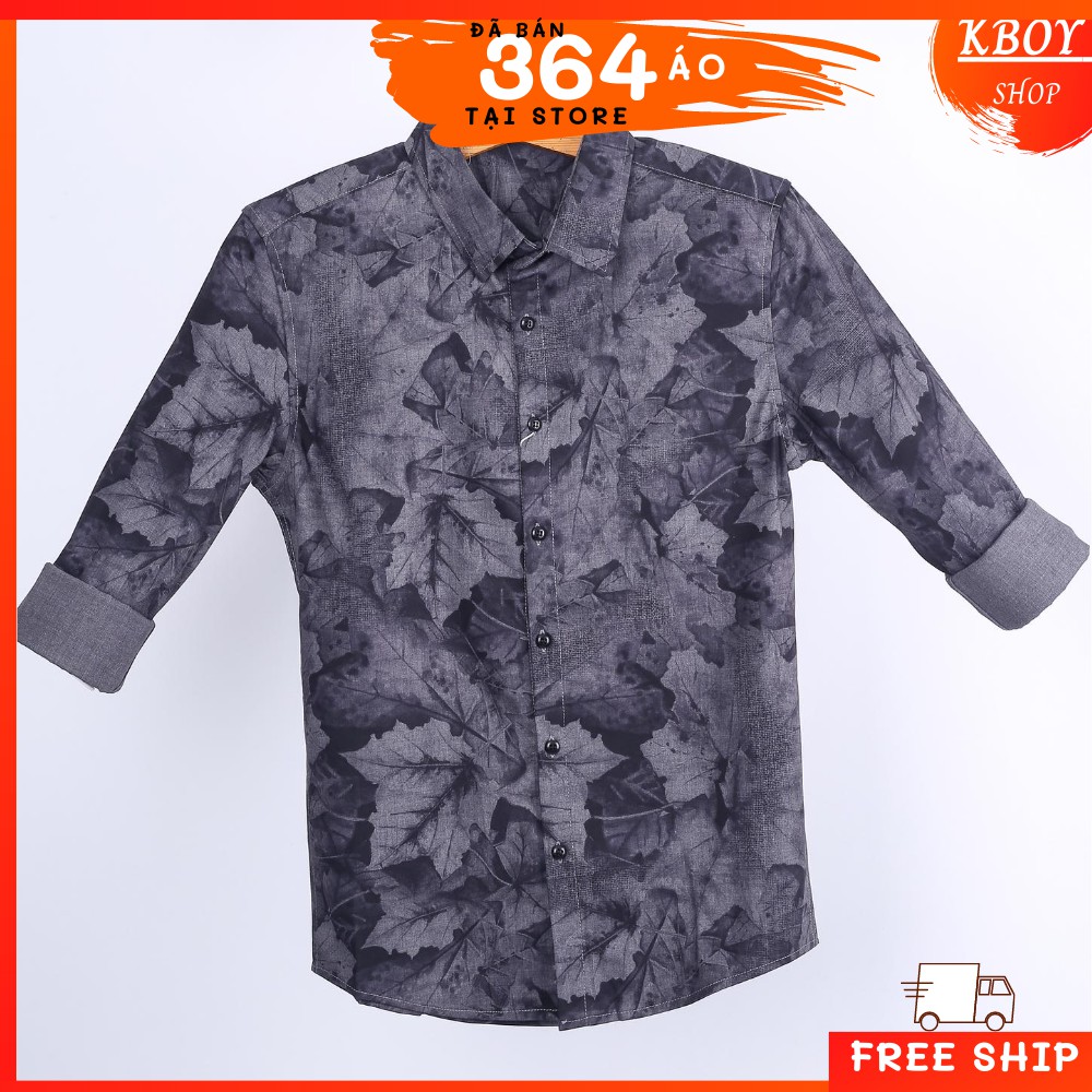 Áo sơ mi họa tiết, cao cấp .Hình in sắc nét, nổi bật, Độc lạ .Tay dài, mềm mịn, thoáng mát, Bigsize - T8729 | BigBuy360 - bigbuy360.vn
