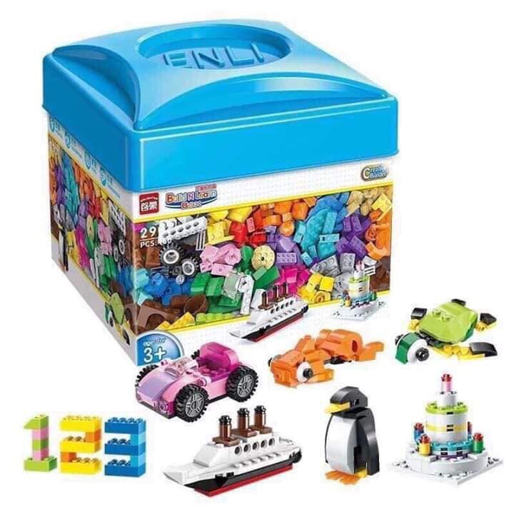 [Nhập mã TOYOCT giảm 10% tối đa 15K đơn từ 50K]BỘ ĐỒ CHƠI LEGO 460 CHI TIẾT (TRỢ GIÁ )