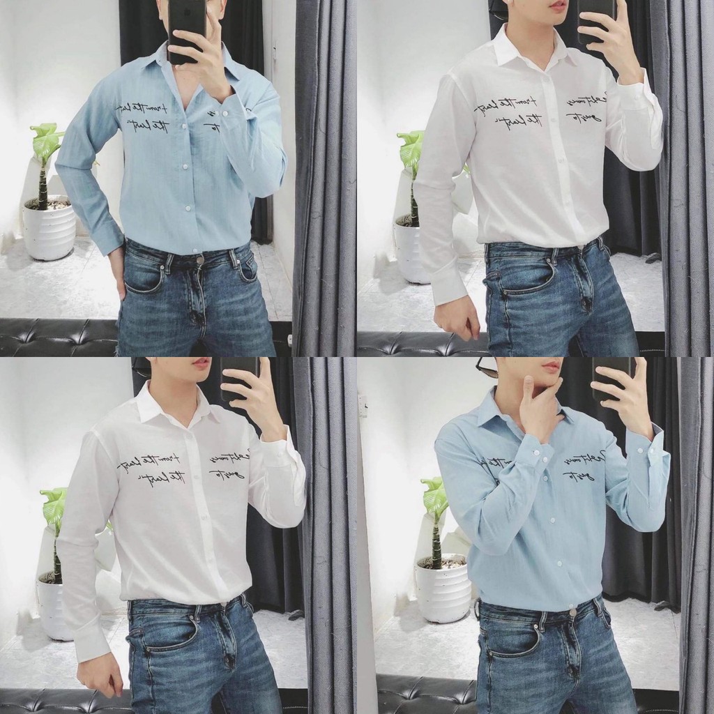 Áo Sơ Mi Nam Vải Đủi ,sơ mi nam vải đủi mềm siêu mát | BigBuy360 - bigbuy360.vn