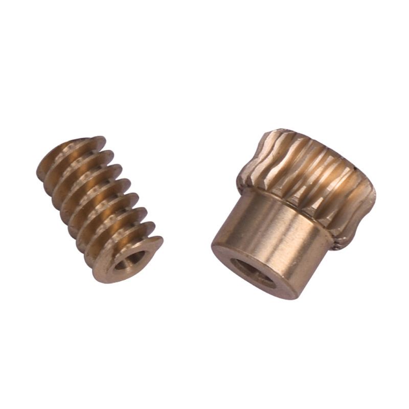 Bánh Răng Động Cơ Đầu Ra Bằng Đồng Thau 0.5 Modulus 1: 10