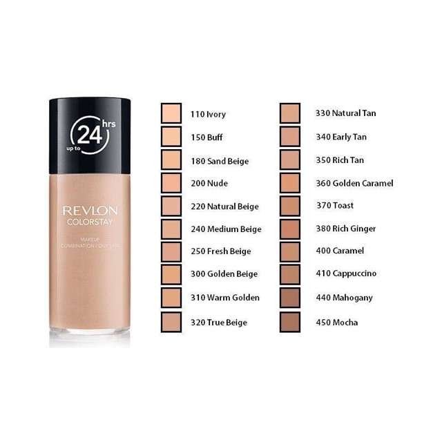 KEM NỀN REVLON COLORSTAY 24 HOUR FOUNDATION NHẬP KHẨU CHÍNH HÃNG