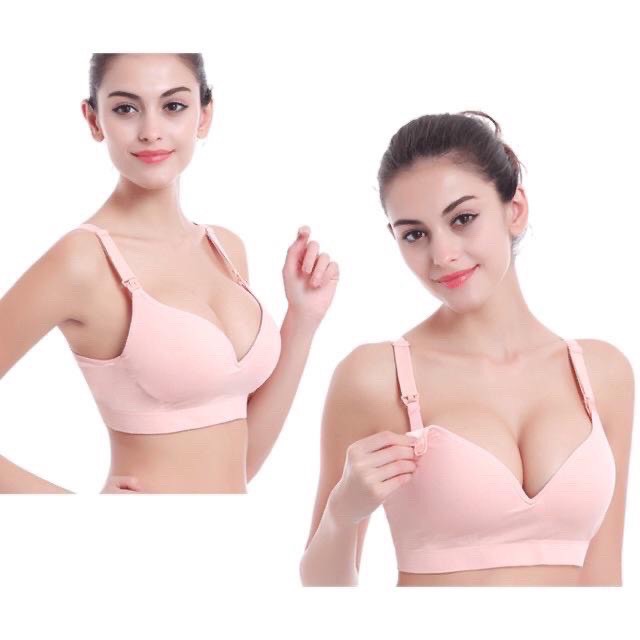 XẢ KHO - áo Bra cao cấp chuyên dụng cho mẹ bầu va mẹ sữa (kèm mút nâng ngực) (AB11)