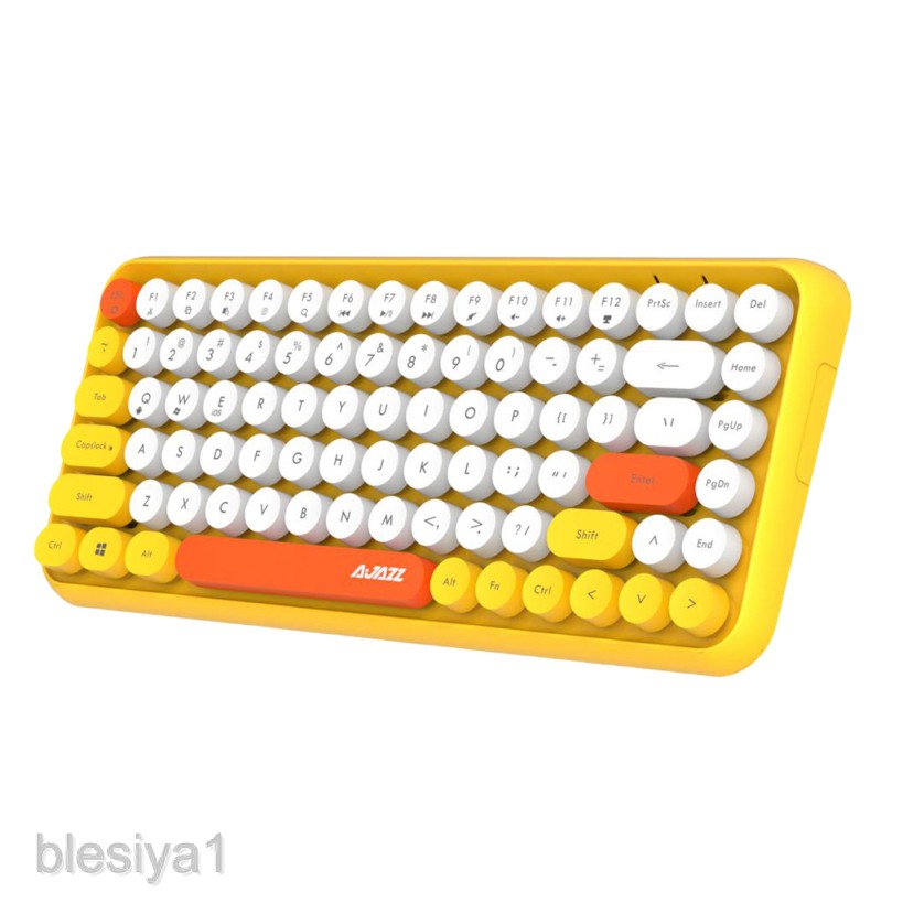 84 Key Wireless Bluetooth Lightless Keyboard for PC Laptop Tablet