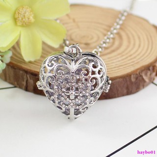 Dây Chuyền Mặt Lọ Thủy Tinh Hình Trái Tim Độc Đáo Đẹp Mắt Augo Garbo01
