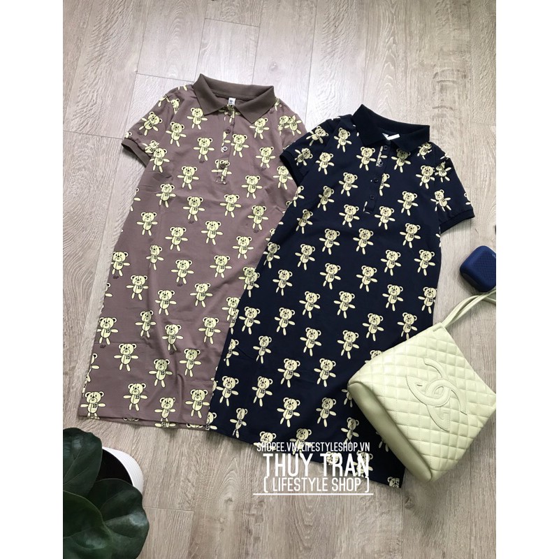 🍁Váy polo thun hoạ tiết | BigBuy360 - bigbuy360.vn