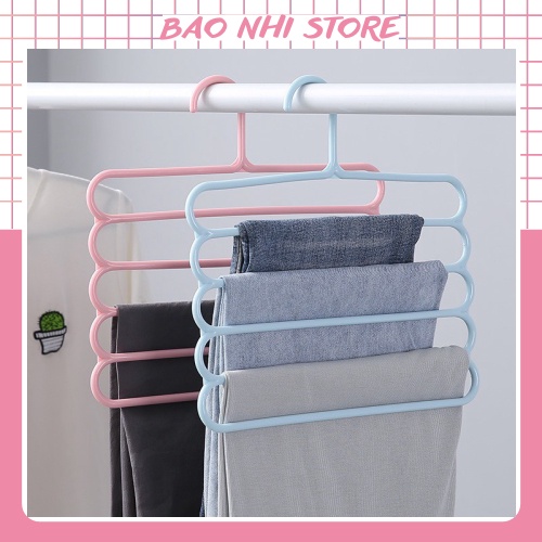 Móc treo quần áo nhiều tầng bằng nhựa 88203