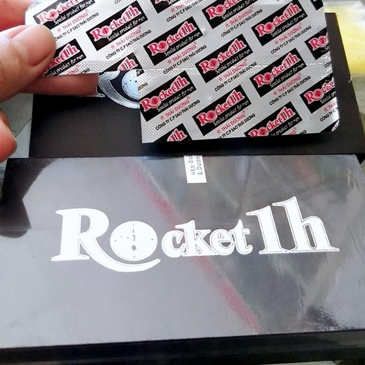 Viên Uống Rocket 1h Sao Thái Dương (Vĩ 6 Viên) - Dòng Sản Phẩm Cao Cấp Giúp Tăng Cường Sinh Lý Nam & Hỗ Trợ Sức Khỏe