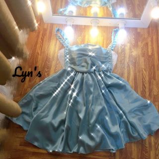 Váy lụa đính châu sa hàng thiết kế(hình thật sp)
