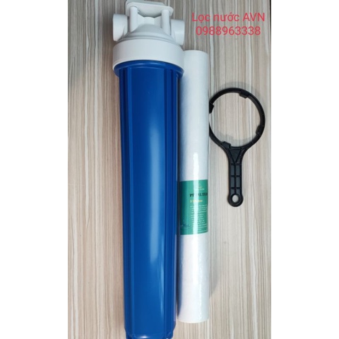 Cốc lọc thô 20inch ren 17, ren 21 và ren 27, bộ lọc thô 20 inch, cốc lọc thô đầu nguồn nước
