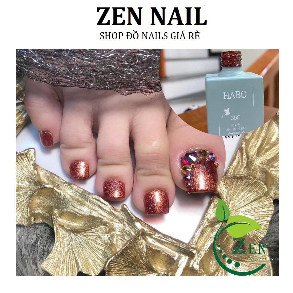 Sơn gel hàn quốc, Sơn gel nhũ đồng siêu hot, tôn vinh bộ nail