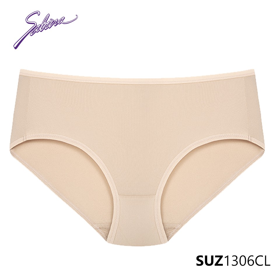 [Mã WABR50K01 giảm 10% đơn 250K] Quần Lót Lưng Cao Vừa Cạp Cao Màu Trơn Panty Zone By Sabina SUZ1306