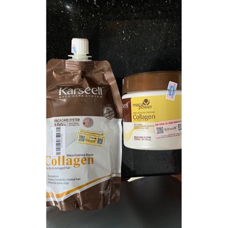 Kem hấp Ủ Tóc Collagen Karseell Maca 500ml