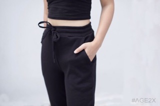 Quần Jogger thun gân ver2 AGEX2 (hàng VNXK)