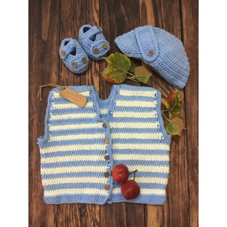 Set Áo Đầm handmade 3 món cho bé