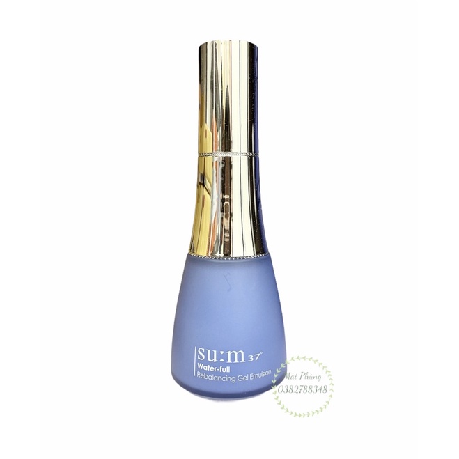 [Tách sét] Chai sữa dưỡng cấp nước kiểm soát dầu nhờn Sum37 Water Full