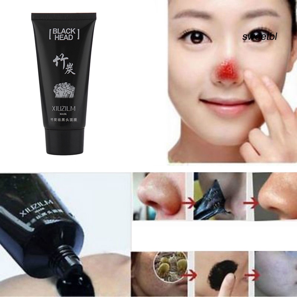 ST Blackhead Acne Remover Deep Cleansing Peel Off Skin Care Black Face Mask Cream