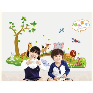 Decal Dán Tường Tắm Sông