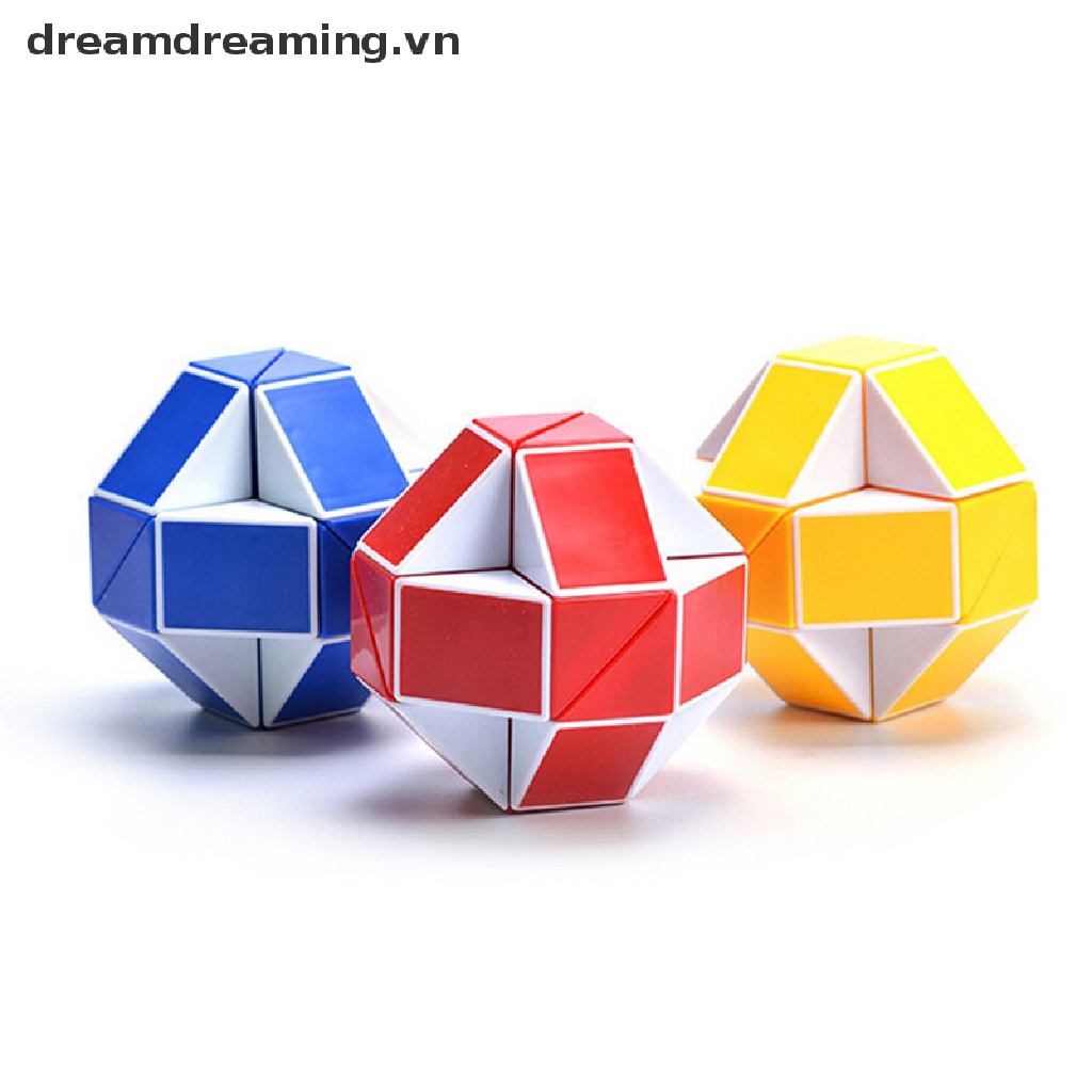 1 Đồ Chơi Xếp Hình Rắn 3D Độc Đáo Giáo Dục Sớm Cho Bé