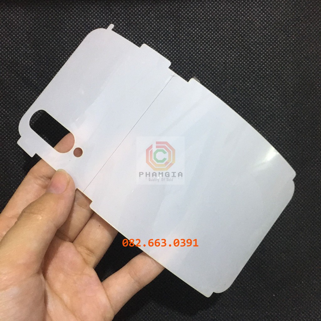 Dán PPF bóng, nhám cho Xiaomi Mi 9 màn hình, mặt lưng, full lưng viền siêu bảo vệ