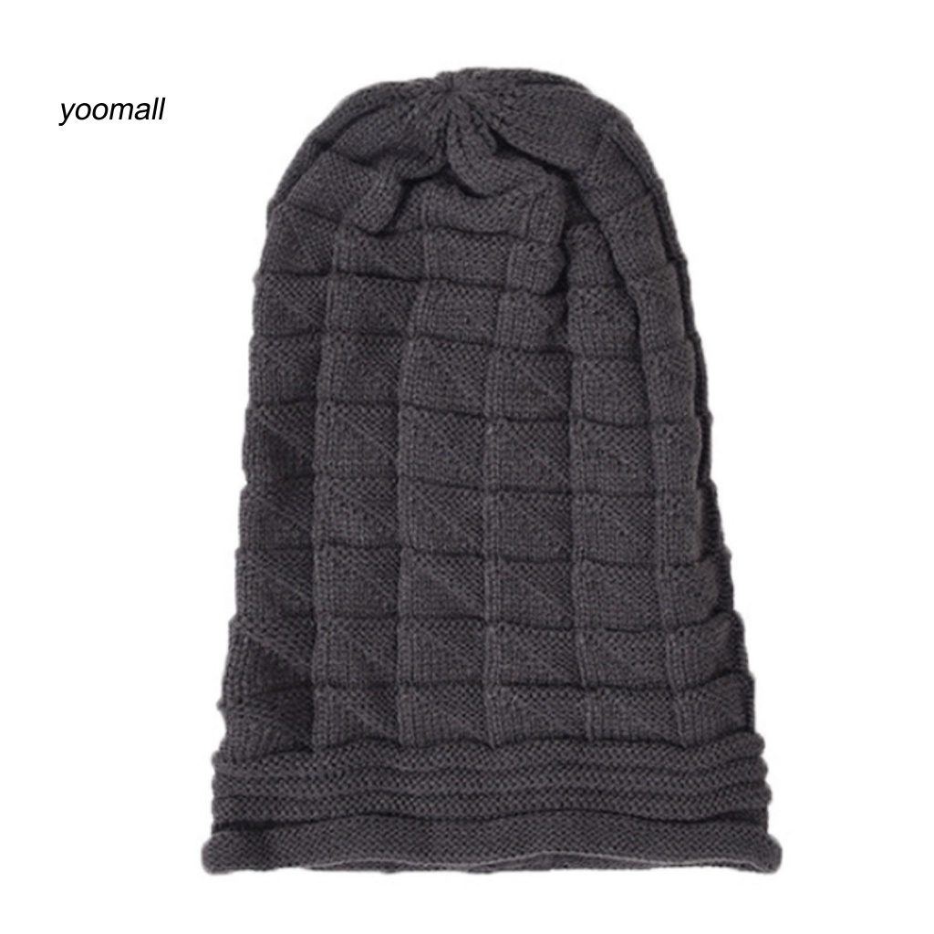 / Yo / Mũ Beanie Co Giãn Hình Đầu Lâu Thời Trang Thu Đông Cho Nữ
