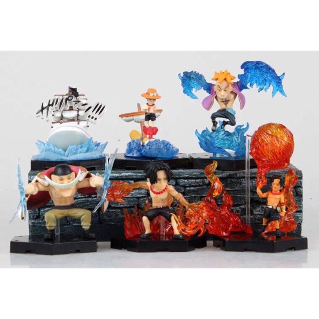 Mô hình Râu trắng - Ace - Marco One piece