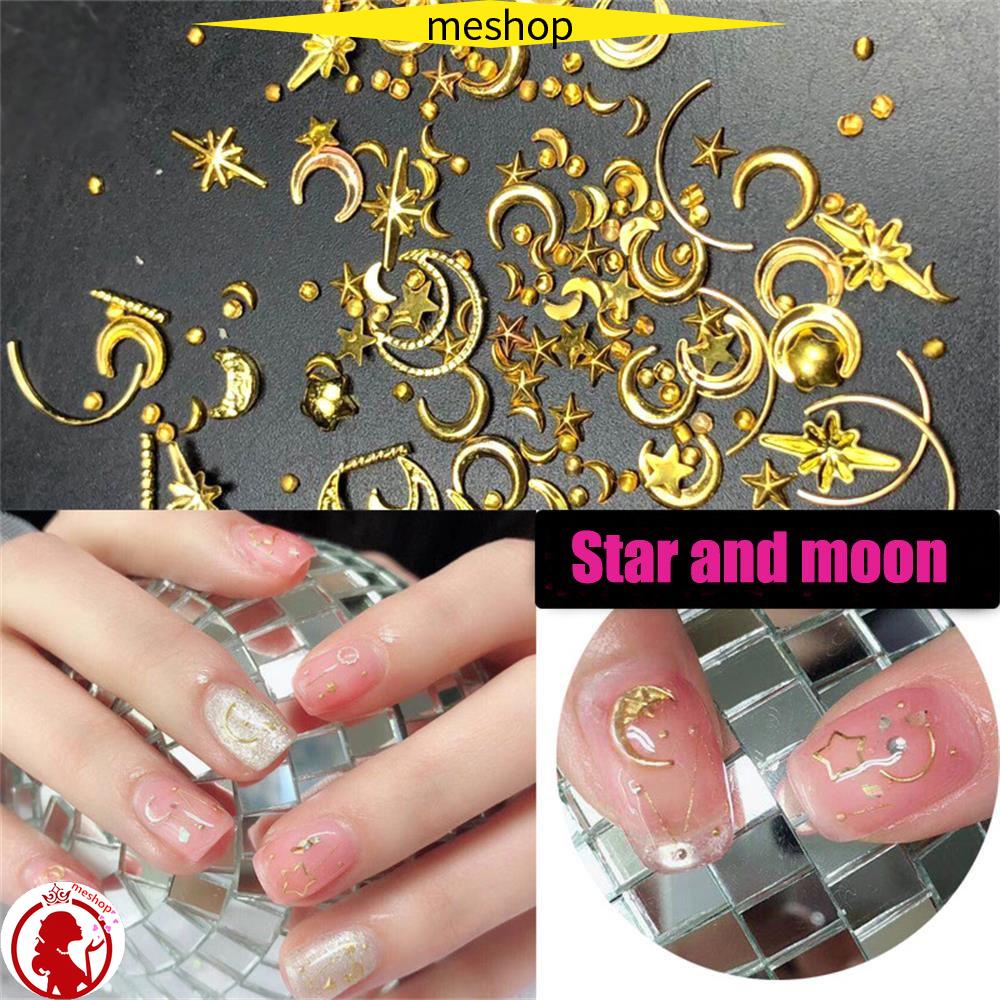 Phụ Kiện Trang Trí Móng Tay Hình Ngôi Sao 3D Lấp Lánh