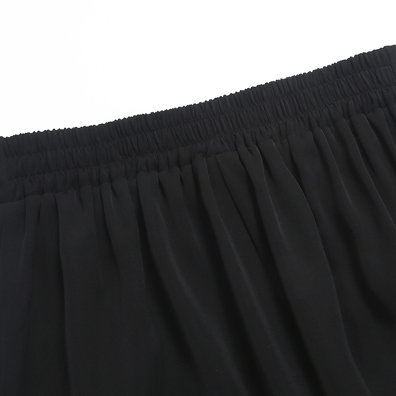 Quần Short Chiffon Lưng Cao Dáng Chữ A Ống Rộng Co Giãn Thời Trang Mùa Hè Hàng Mới Dành Cho Nữ | BigBuy360 - bigbuy360.vn