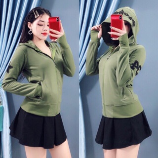 Áo khoác thun da cá siêu rẻ