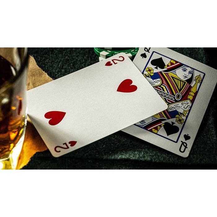 Bài tây ảo thuật chính hãng từ Mỹ : Green Cohorts (Luxury-pressed E7) Playing Cards