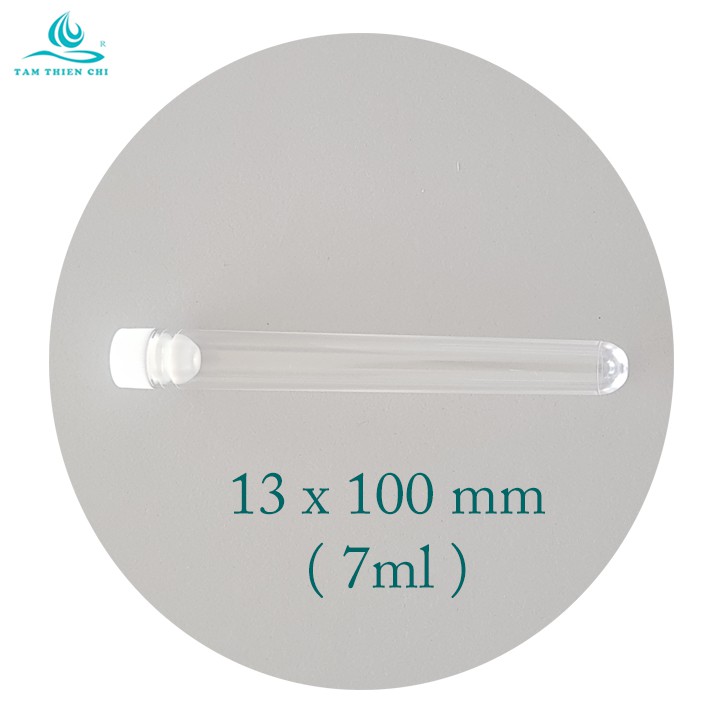 Ống nghiệm nhựa 7ml HTM có nắp không nhãn