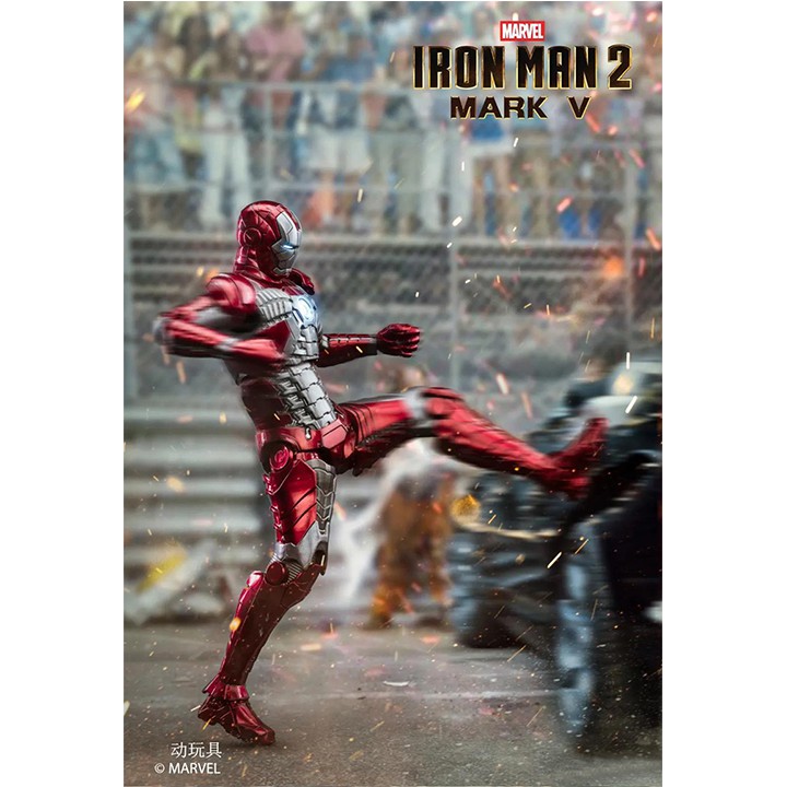 Mô hình iRon Man Mark V ZD Toys chính hãng tỉ lệ 1/10 (Mark 5)