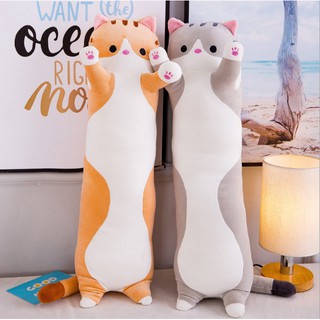 Gối ôm dài hình mèo dễ thương cho mẹ bầu