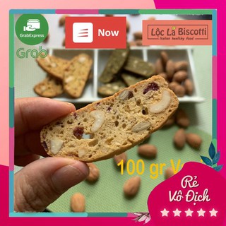 100gr bánh Biscotti Healthy vị truyền thống dành cho người ăn kiêng giảm cân