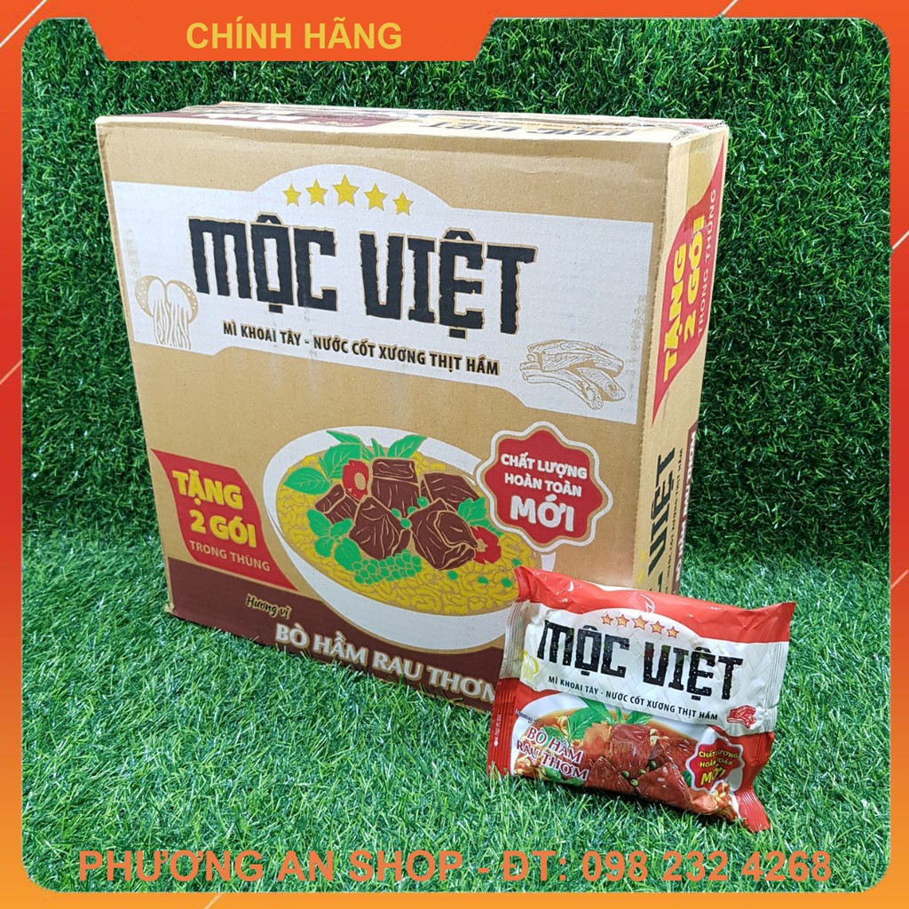 SIÊU KHUYẾN MẠI Mì tôm Mộc Việt - thùng 30gói x 75g | BigBuy360 - bigbuy360.vn