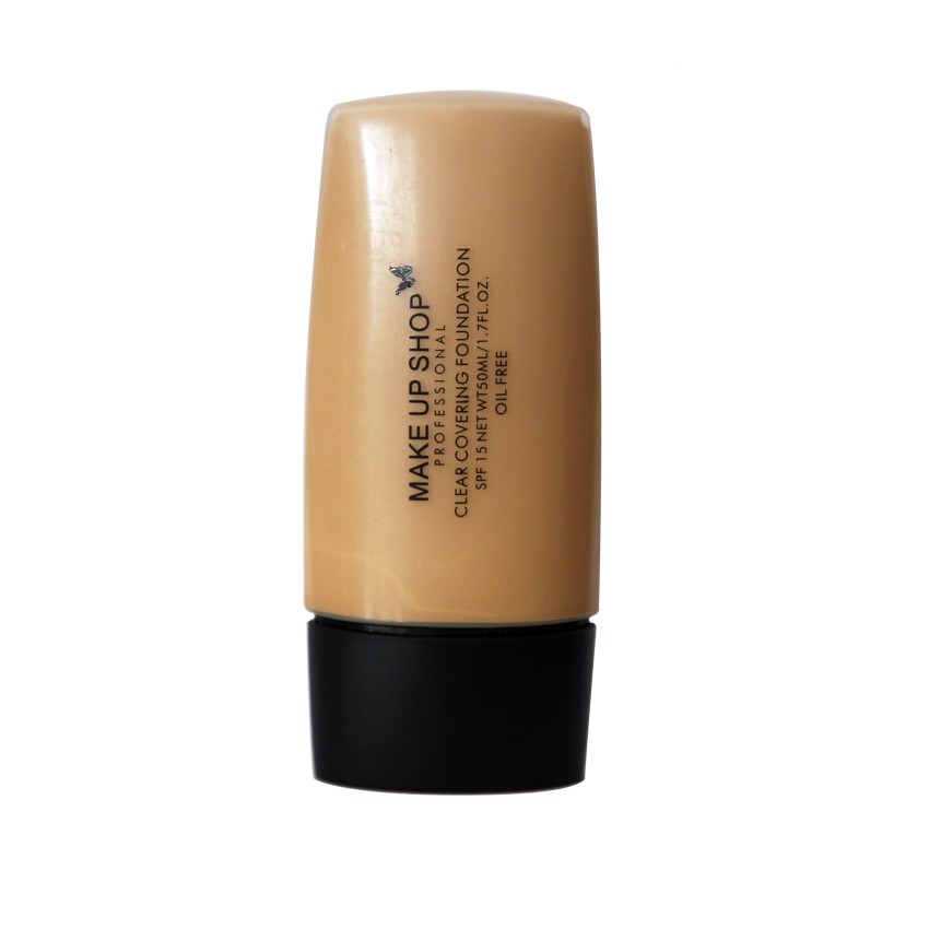 Kem Nền Che Khuyết Điểm Make Up Shop Clear Covering Foundation 50ml màu #21 LK Shop
