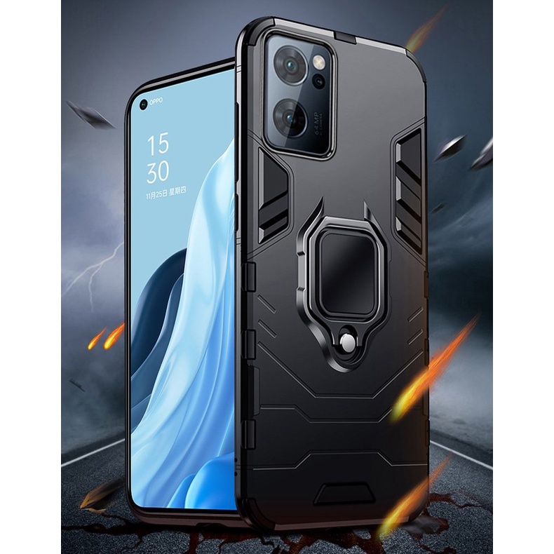 Ốp lưng ironman iring chống sốc cao cấp cho dòng máy oppo reno 7 5g