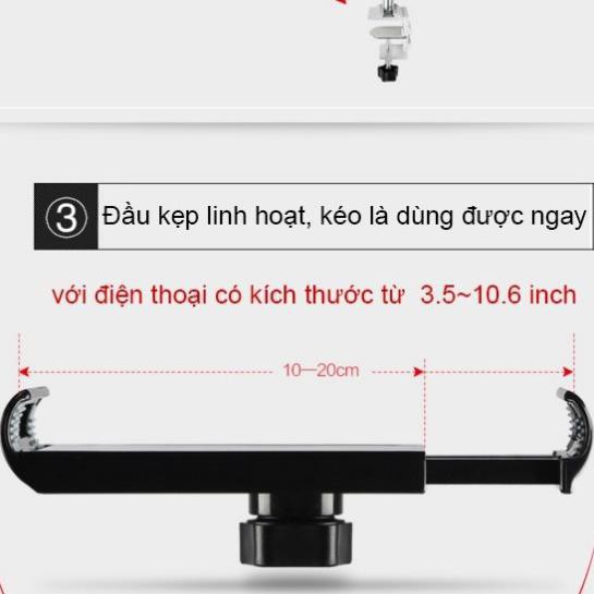 [Cam Kết Loại 1] Giá đỡ điện thoại đa năng để đầu giường cây kệ chân đế ipad đt bàn làm việc xem phim livestream