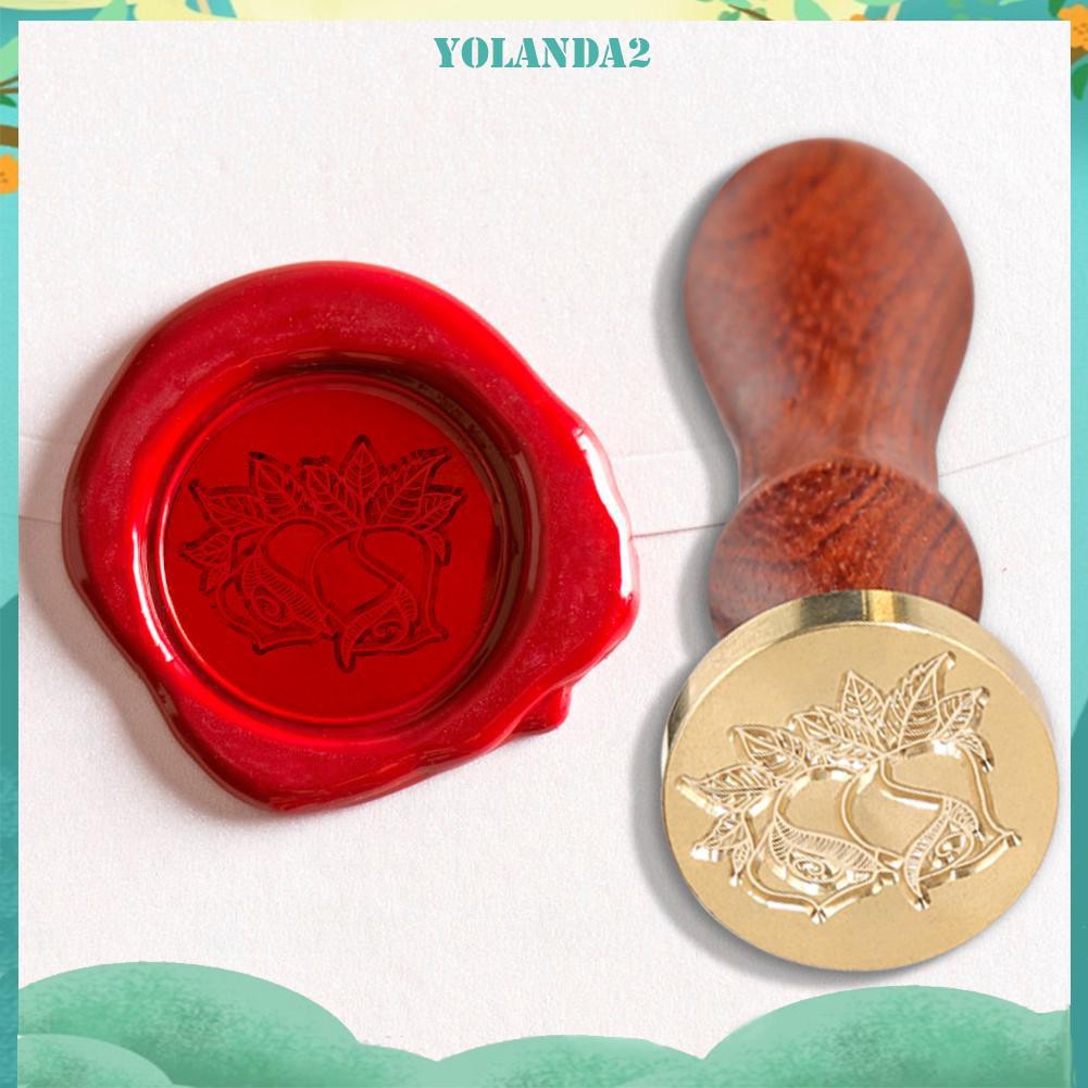 Con Dấu Sáp Hoa Hồng Phong Cách Retro Độc Đáo